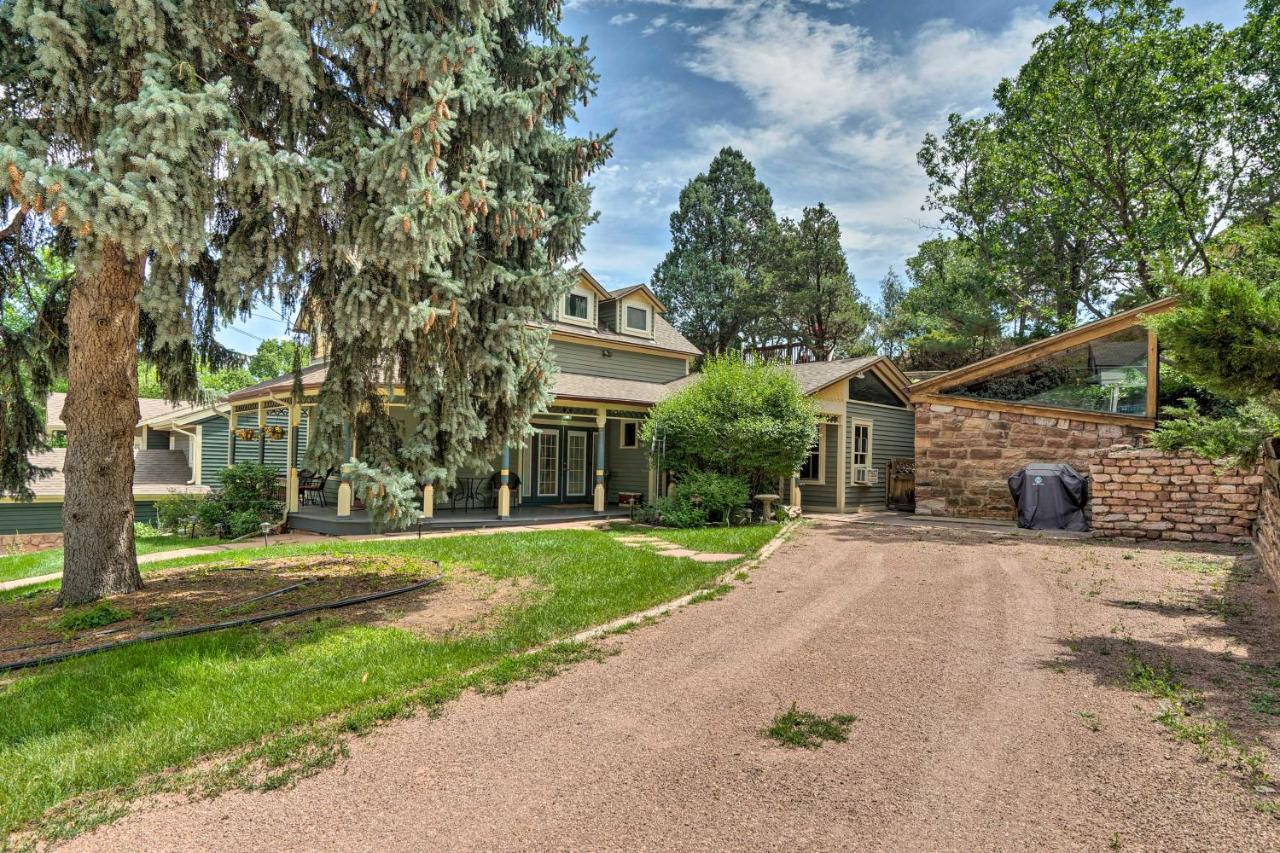 Historic Manitou Springs Victorian Walk Downtown! Villa Ngoại thất bức ảnh